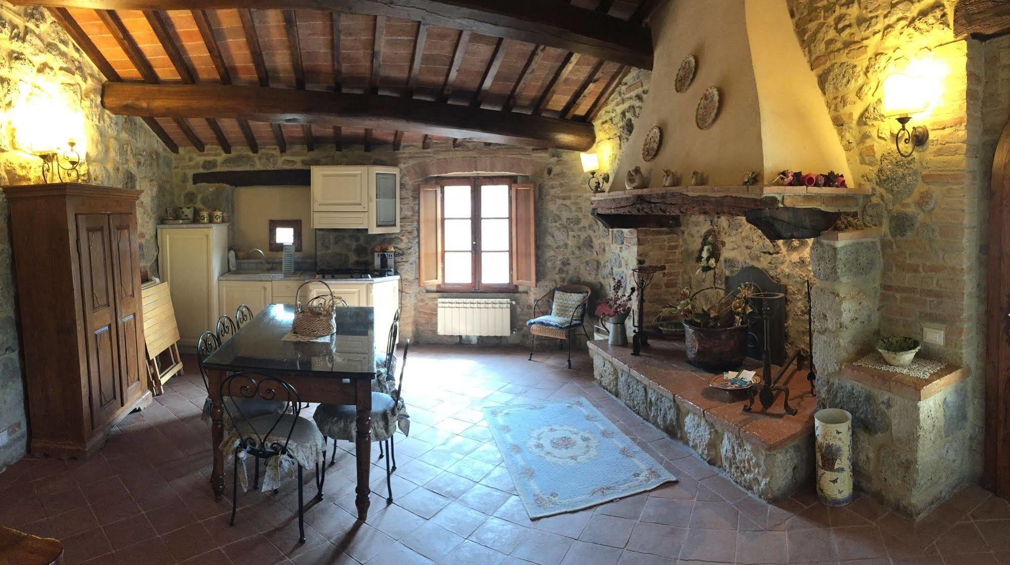 La Vecchia Corte San Gimignano Zewnętrze zdjęcie